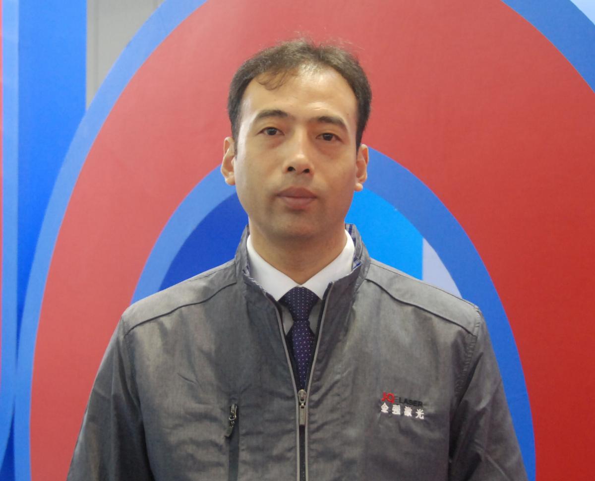 趙方強，濟南金強激光數控設備有限公司董事長