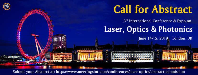 3rd International Conference & Expo on Laser第三屆國際激光、光學與光子會議