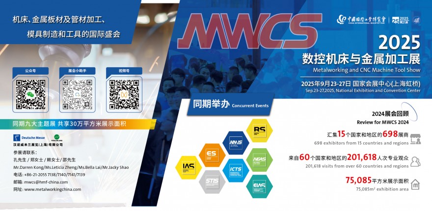 MWCS2025數控機床與金屬加工展
