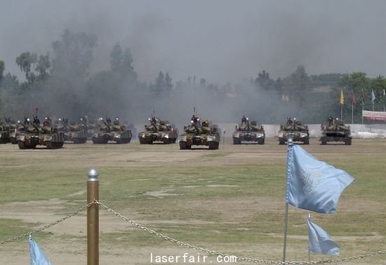 資料圖：哈立德主戰坦克又稱MBT-2000主戰坦克，是在中國90II主戰坦克的基礎上改進而來。如今已是巴基斯坦裝甲部隊的中堅。