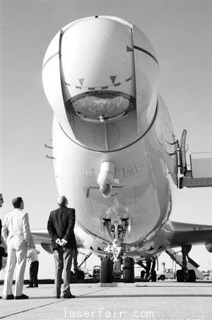YAL-1機載激光系統，目前全世界最大的可移動激光炮塔裝置